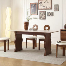 French Style Travertine Dining Table