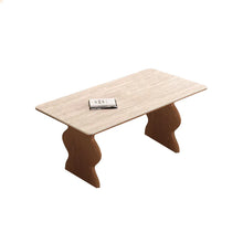 French Style Travertine Dining Table