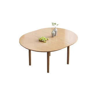Extendable Oval Timber Dining Table