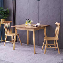 Square Solid Wood Dining Table