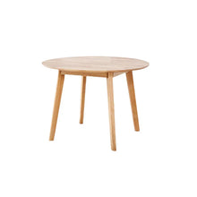 Round Timber Dining Table