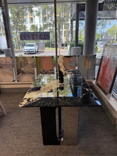 MARCIANO Black Marble Dining Table