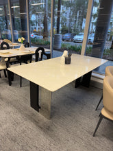 Jade White Marble Dining Table