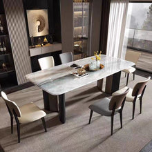Jade White Marble Dining Table