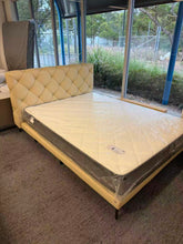 Damian Genuine Leather Bed