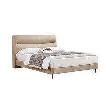 Serene Luxe Genuine Leather Bed