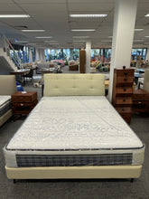 Lena Creamy Leather Bed