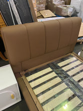 Louisa Vintage Leather Bed