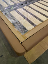 Louisa Vintage Leather Bed