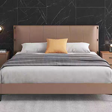 Louisa Vintage Leather Bed