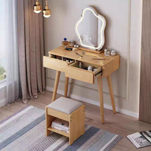 Nordic Style Natural Wood Dressing Table