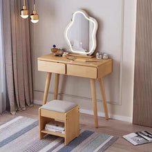 Nordic Style Natural Wood Dressing Table