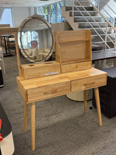 Vitale Solid Wood Dressing Table With LED Mirror