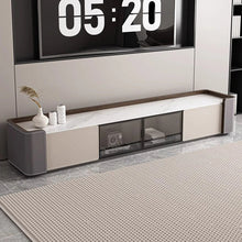 Modernist Marble TV Unit