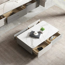 Louisa Elegant Marble Coffee Table