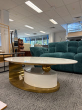Opulence Oval Marble Coffee Table