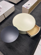 Modernist Creamy Coffee Table Set