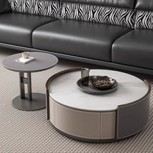 Urbanist Round Marble Coffee Table Set