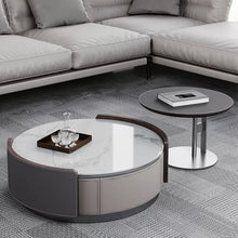 Urbanist Round Marble Coffee Table Set