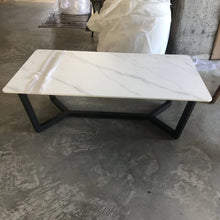Urban Chic Rectangular Marble Coffee Table