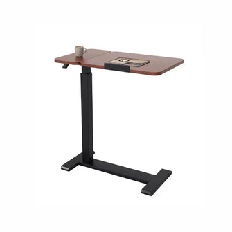 Walnut Mobile Foldable Side Table