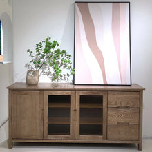 NOIRE Chic Sideboard With Marble Top