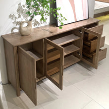 NOIRE Chic Sideboard With Marble Top