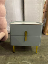 Monica Marble Bedside Table