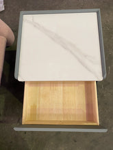 Monica Marble Bedside Table