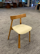 SOFIA Dining Chair With Leather Cushion