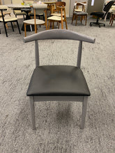 Grey Solid Wood Chair
