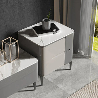 Urbanist Stand Storage With Marble Top
