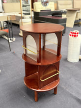 Noble Solid Wood Round Storage Shelf