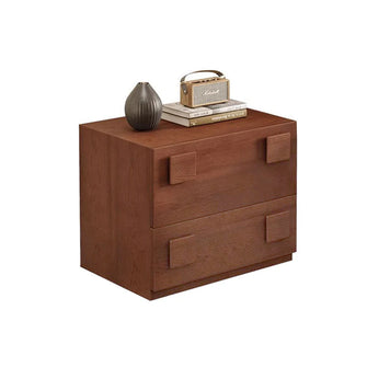 Antique Solid Wood Nightstand Cabinet