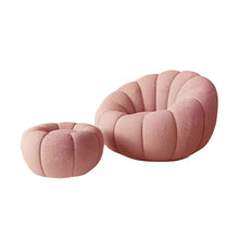 Georgia Pumpkin Single Sofa