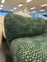 Modernist Modular Single Sofa With Ottoman