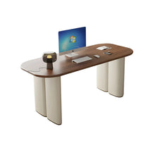 MILO Walnut Home Office Desk