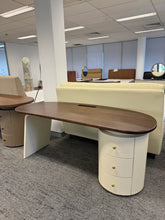 TERRA Oval Solid Wood Office Desk
