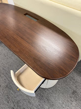 TERRA Oval Solid Wood Office Desk
