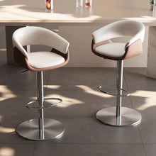 Windsor Faux Leather Adjustable Bar Stool