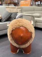 Leather Lion Stool Chair For Kids