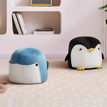 Velvet Cutie Stool Chair For Kids