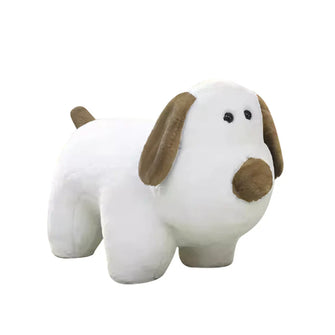 White Kids Plush Chair
