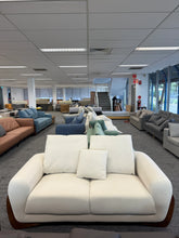 Oscar Creamy Suede Fabric Lounge