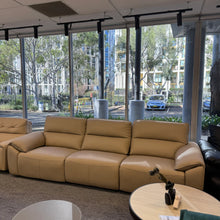 Oscar 3 Seater Recliner Leather Sofa