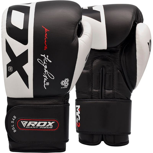 Rdx cow hide leather gel boxing gloves online