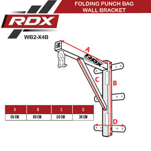 RDX IRON QABZA FOLDABLE WALL BRACKET