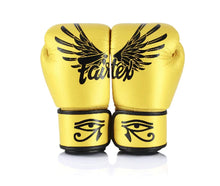 FAIRTEX GOLD FALCON LIMITED EDITION BOXING GLOVES