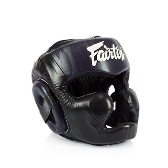 FAIRTEX DIAGONAL VISION SPARRING HEADGUARD/LACE UP