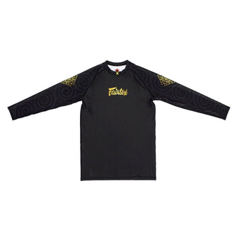 FAIRTEX 'NINLAPAT' BLACK RASH GUARD